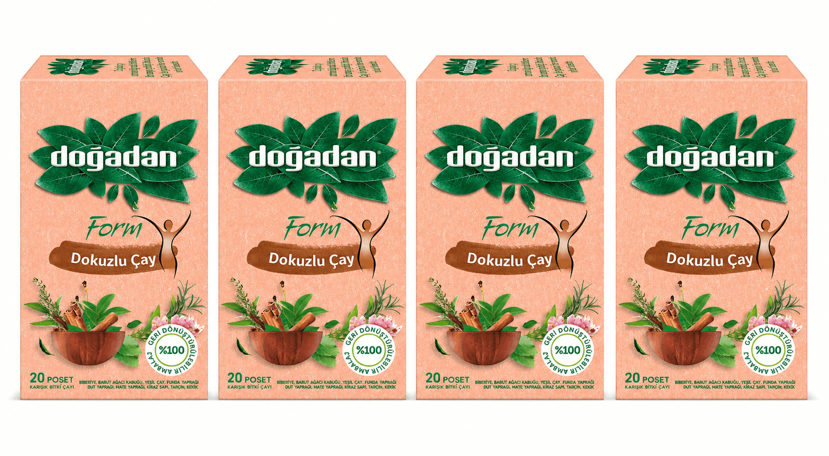 4-Piece Nine Tea